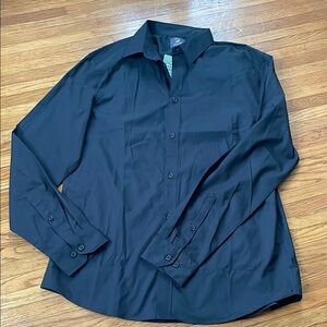 Men's Black Dress Shirt